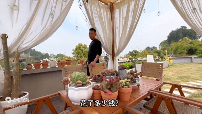 花3千元在院子里做一个这样的防腐木凉亭还是挺值的！#小院改造