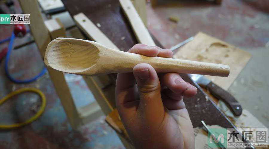 木之初，纯手工制作木勺子