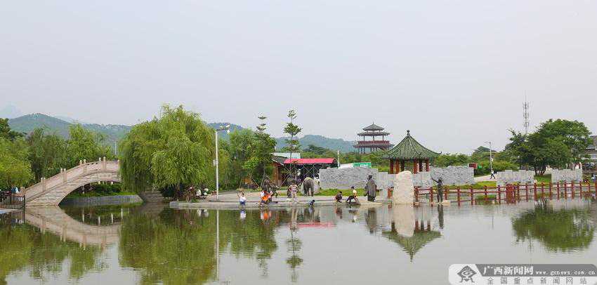 贵港市覃塘区：连通河湖塘渠 打造秀丽壮乡