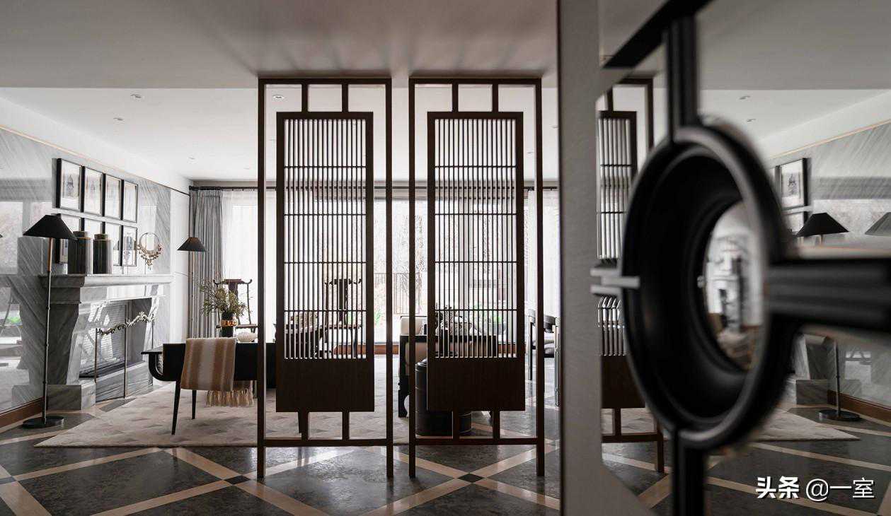 这才是地面拼花，你那只是铺了几块砖