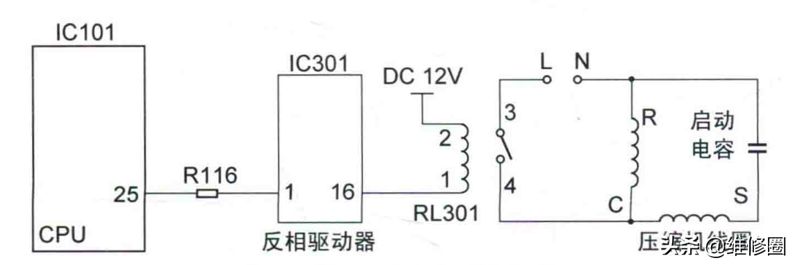 案例：海信空调内机不给压缩机供电主板如何维修