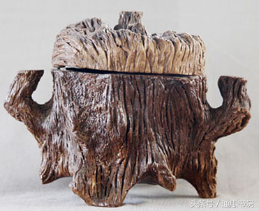 你以为这是木头？你家里有吗？可值钱了，这是陶器