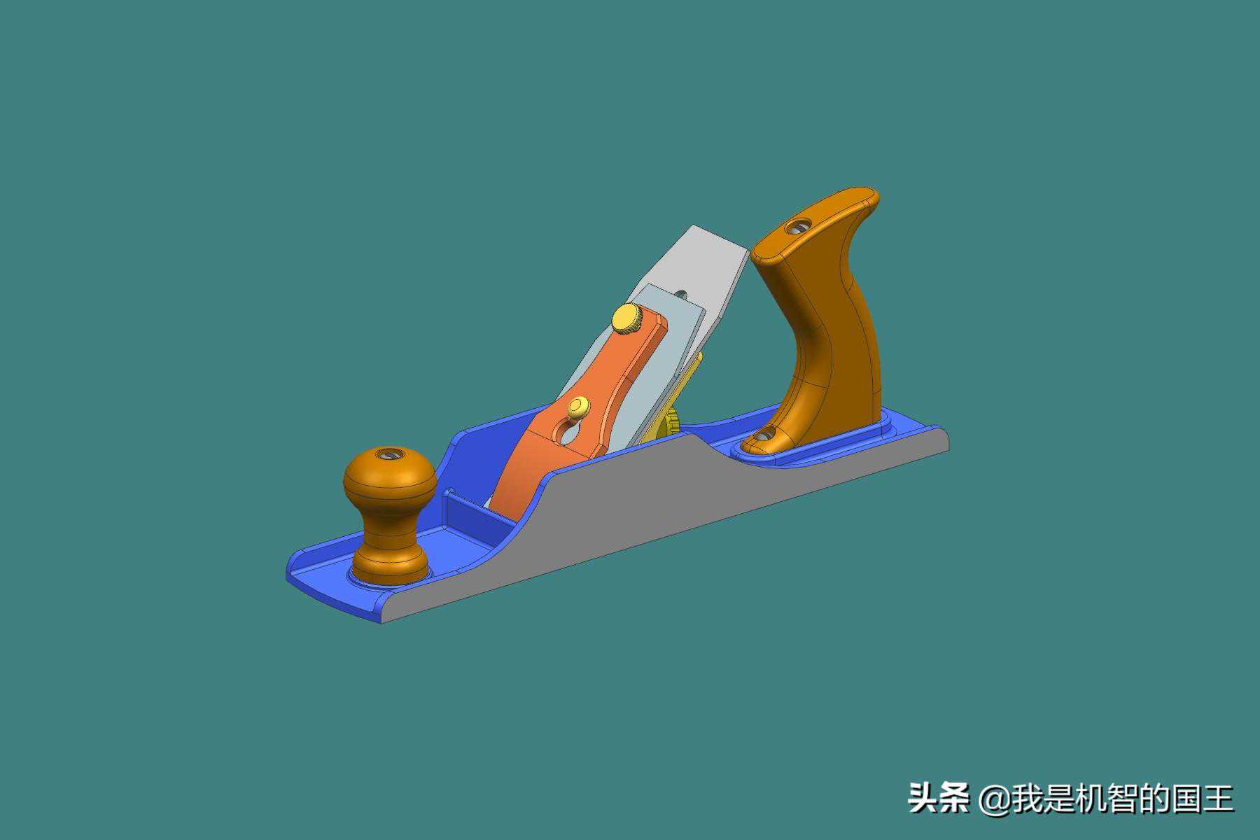 看图学木工，快乐又轻松——欧 式 木 工 刨 之 平刨